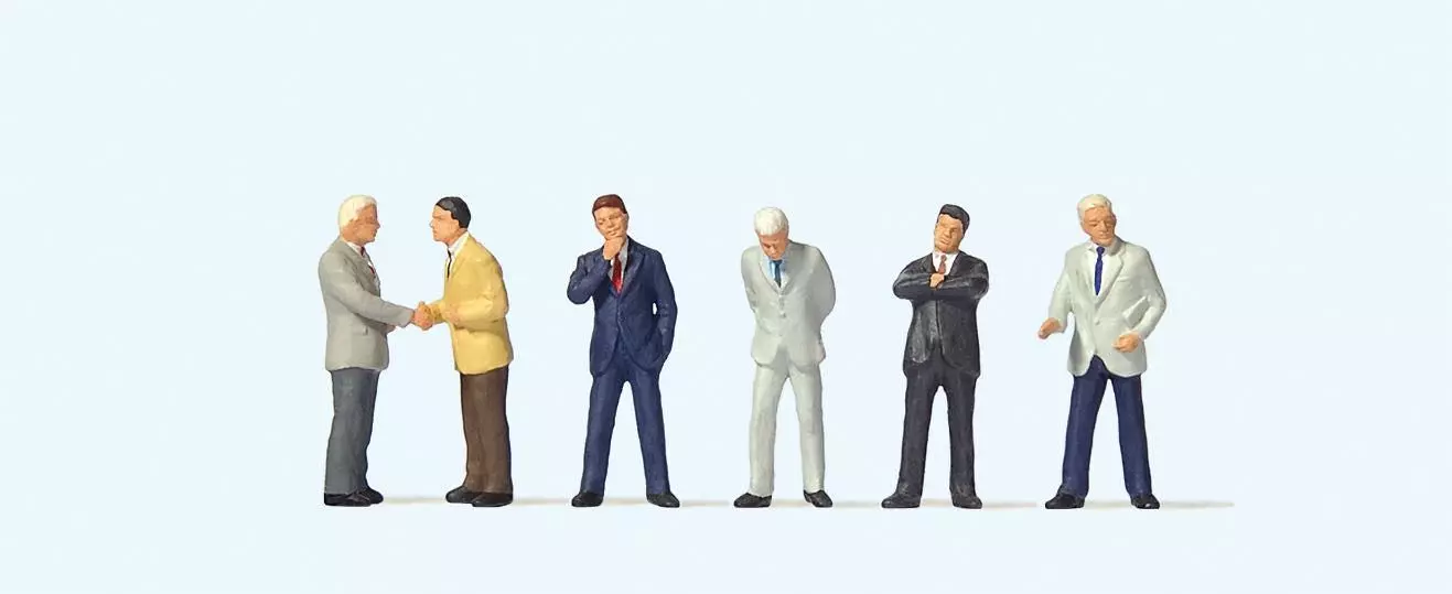 Preiser 73006 - Geschäftsleute 1:76