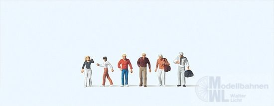 Preiser 80901 - Gehende Passanten 1:200