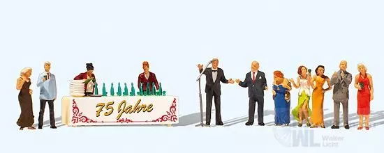 Preiser 10775 - Jubiläumsparty H0 1:87