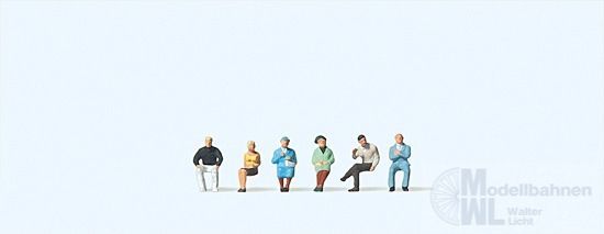 Preiser 80906 - Sitzende Personen 1:200