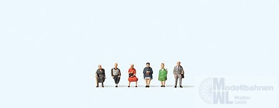 Preiser 88553 - Sitzende Reisende Z 1:220