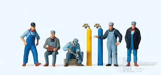 Preiser 10535 - US-Bahnpersonal H0 1:87