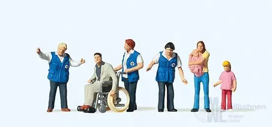 Preiser 10534 - Bahnhofsmission H0 1:87