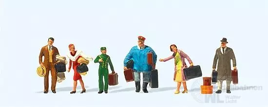 Preiser 12445 - Reisende 1925-1930 H0 1:87