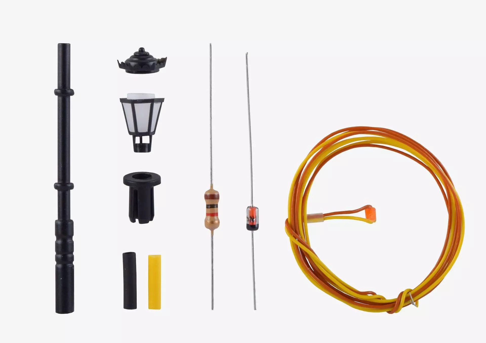 Viessmann 6920 - Parklaterne Bausatz LED TT 1:120