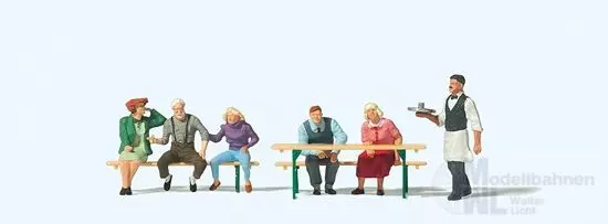 Preiser 10782 - Weinfest (1) H0 1:87