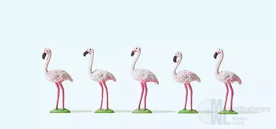 Preiser 20372 - Flamingos H0 1:87