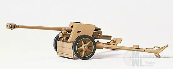 Preiser 16535 - 7,5 PAK 40. DR 1939-45. Bausa H0 1:87