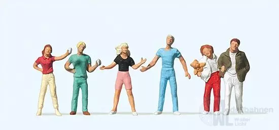Preiser 14065 - Jugendliche Passanten H0 1:87