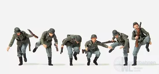 Preiser 16878 - Absitzende Panzergrenadiere H0 1:87