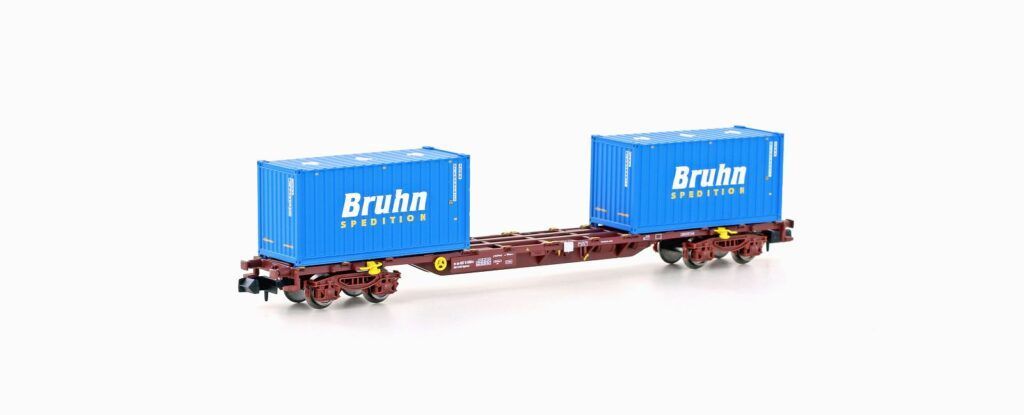MF.Train 33442 - Containerwagen Sgmnss DB Cargo Ep.V/VI N 1:160