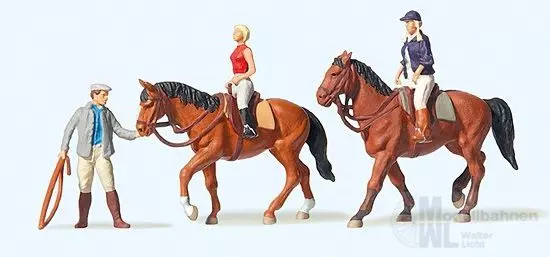 Preiser 10502 - Auf dem Reiterhof H0 1:87