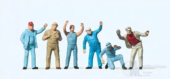 Preiser 14127 - Stehende Lkw-Fahrer H0 1:87