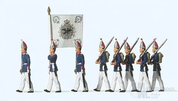 Preiser 12188 - 1. Garderegiment zu Fuß H0 1:87