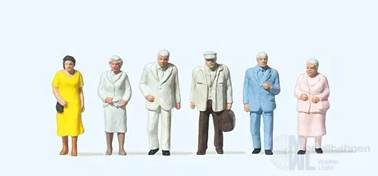 Preiser 14116 - Passanten H0 1:87