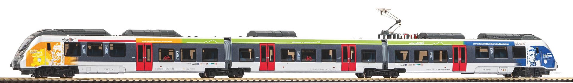 Piko 47246 - Triebzug Talent 2 Abelio Ep.VI 3.tlg. TT 1:120
