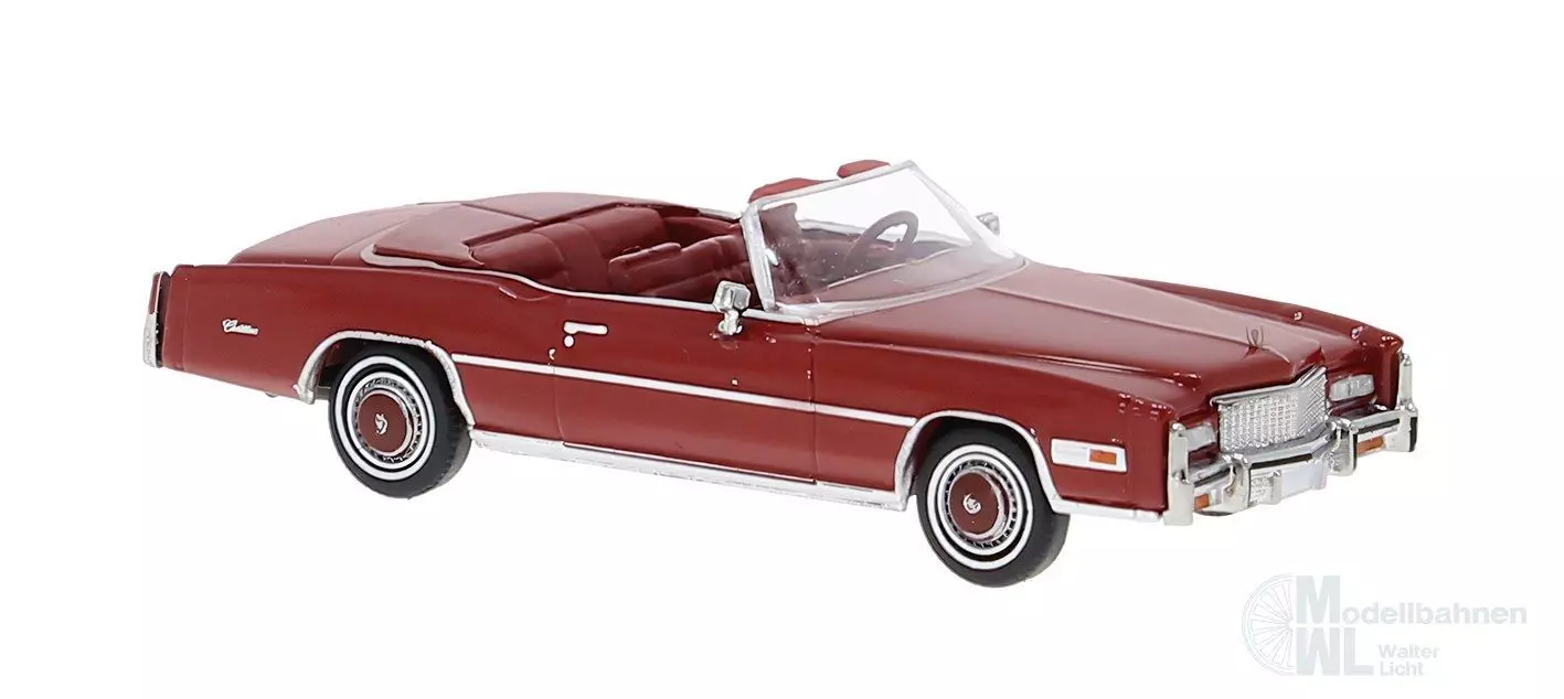 Brekina 19758 - Cadillac Eldorado Convertible rot H0 1:87