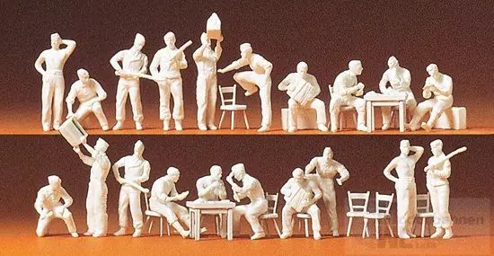 Preiser 16500 - Panzersoldaten. DR 1935-45. 2 H0 1:87