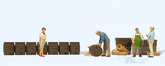 Preiser 10781 - Auf dem Winzerhof H0 1:87