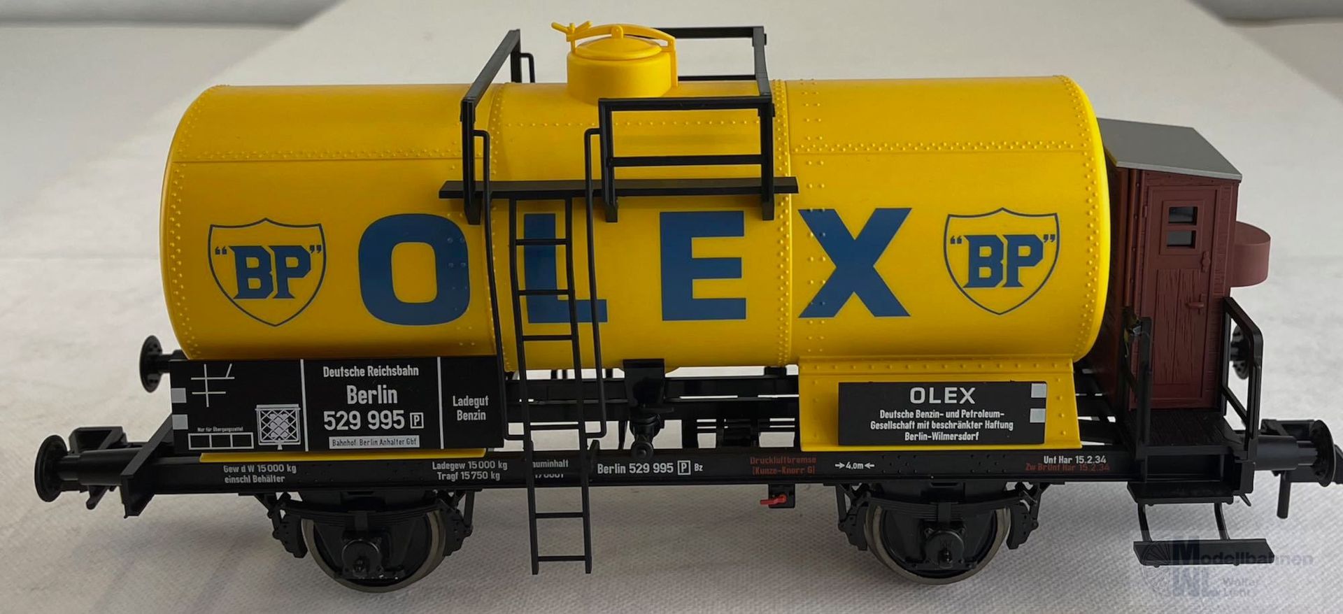 Märklin 58219-01 - MÄRKLIN - Kesselwagen DRG Ep.II BP Olex Spur 1