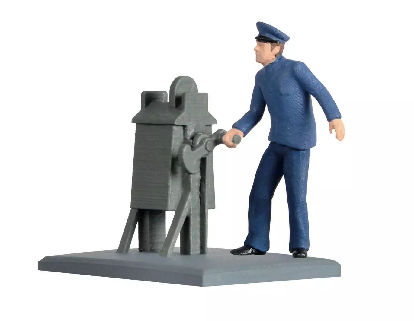 Viessmann 1550 - Schrankenwaerter bewegt H0 1:87