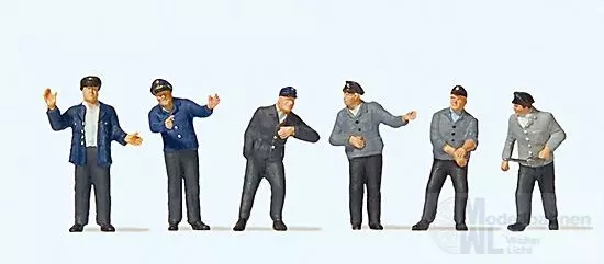 Preiser 10717 - Lokführer und Heizer Epoche III H0 1:87