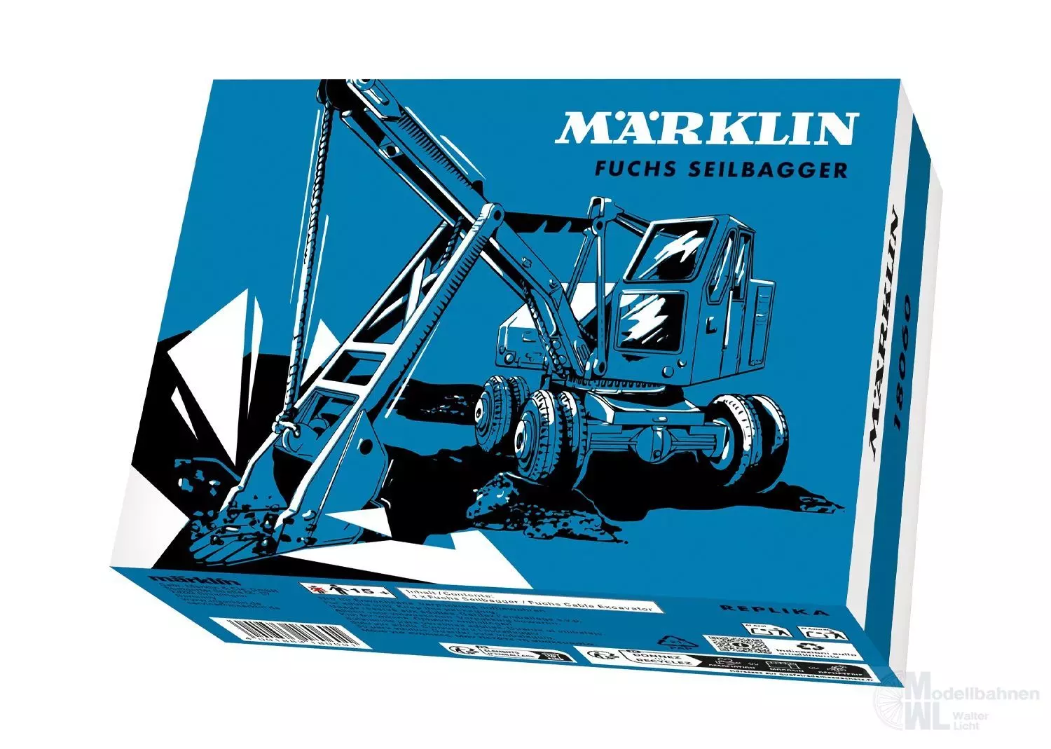 Märklin 18060 - INSIDER Replika Fuchs Bagger 1:43