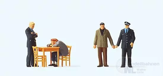 Preiser 10590 - Verhör H0 1:87