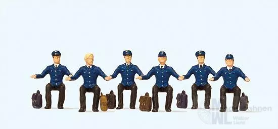 Preiser 10557 - Lokführer DB, sitzend für Diesellok H0 1:87