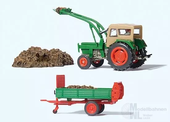 Preiser 17944 - Ackerschlepper Deutz D 6206 m H0 1:87