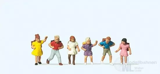 Preiser 14074 - Schulkinder H0 1:87