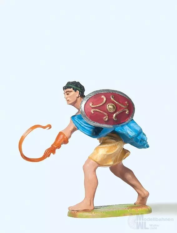 Preiser 50218 - Römer, Stein abgeschleudert 1:25