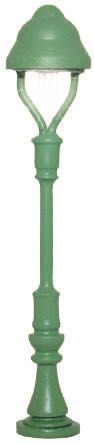 Viessmann 6411 - Einheitsgaslaterne grün mit Gaslaterne LED N 1:160