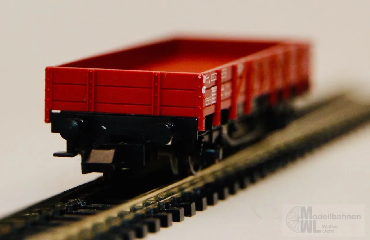 Fleischmann 8200 - FLEISCHMANN - Niederbordwagen DB Ep.IV N 1:160