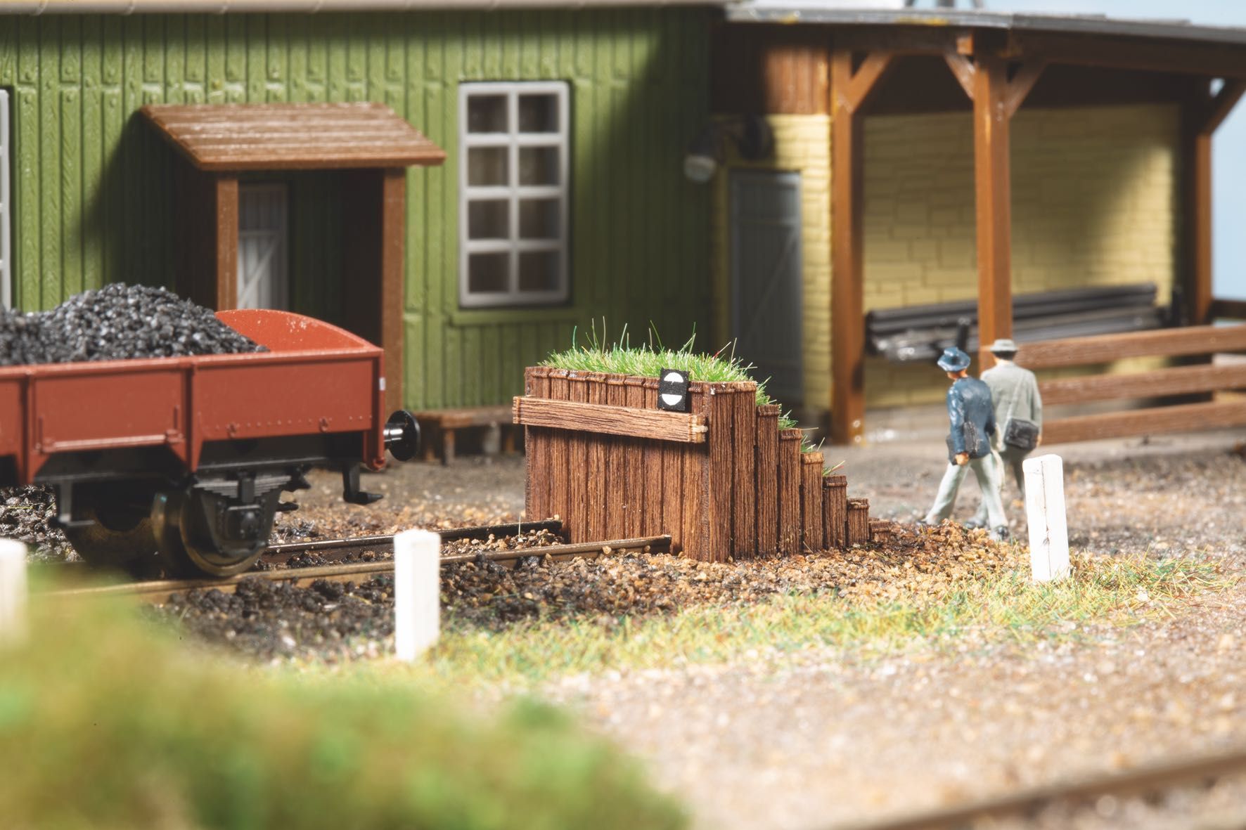 Auhagen 43670 - Prellbock Holz TT 1:120