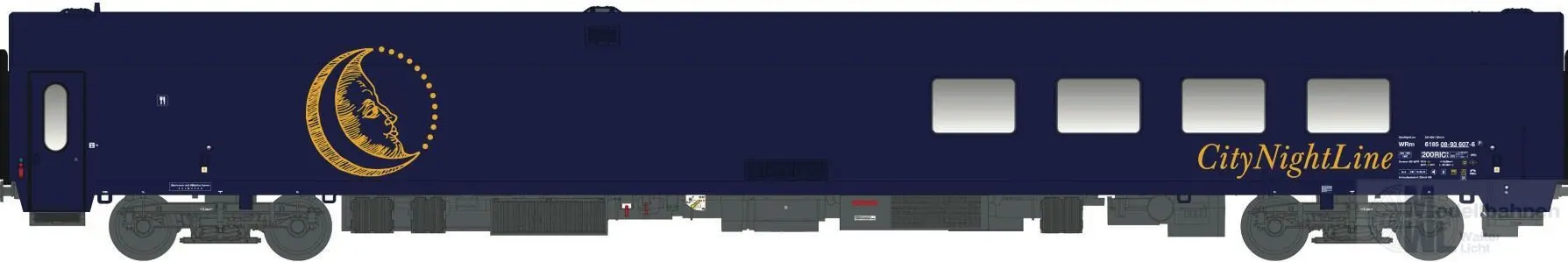 LS Models 49066AC - Schlafwagen CNL Ep.V WRm H0/WS