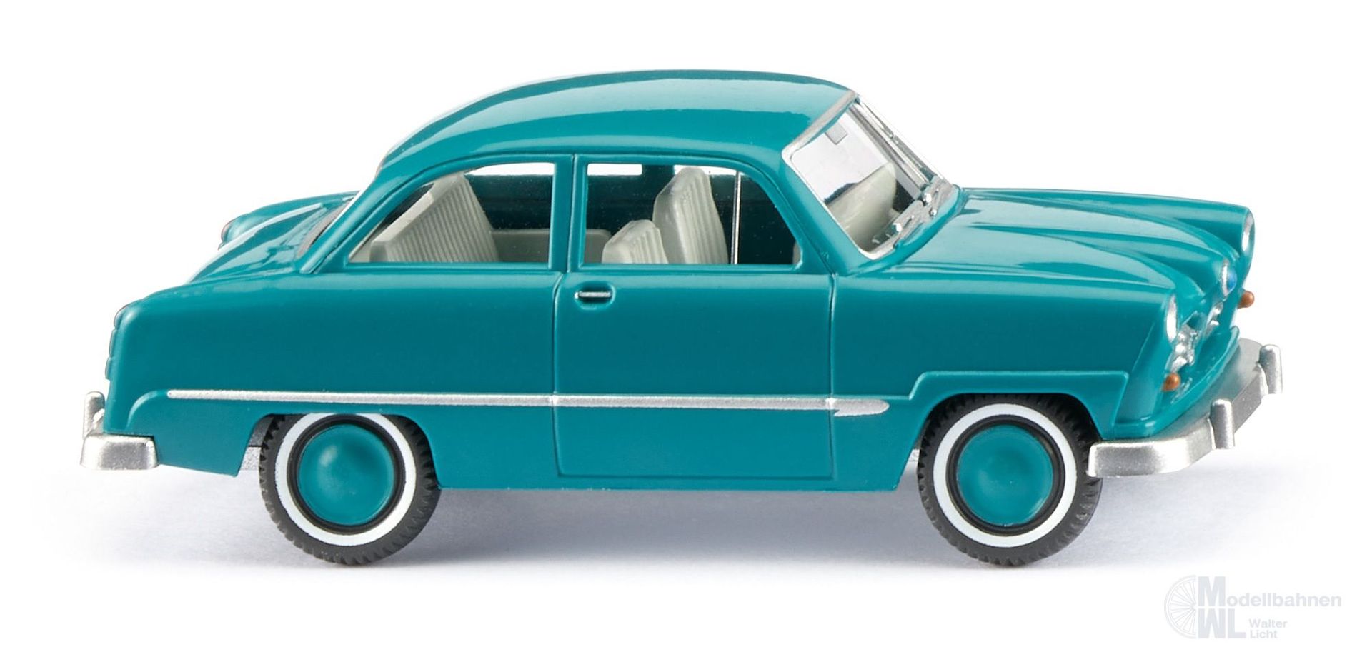 Wiking 085508 - Ford Taunus 12M - wasserblau H0 1:87