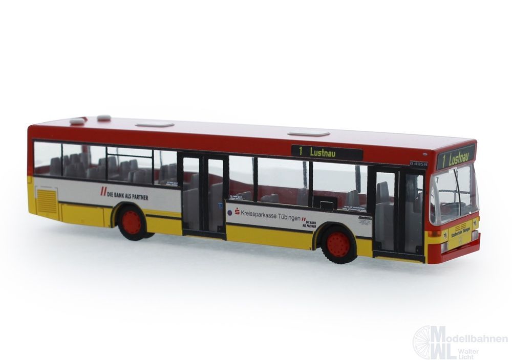 Rietze 75238 - Mercedes-Benz O 405 N2 Omnibus Kocher - Kreissparkasse Tübingen H0 1:87