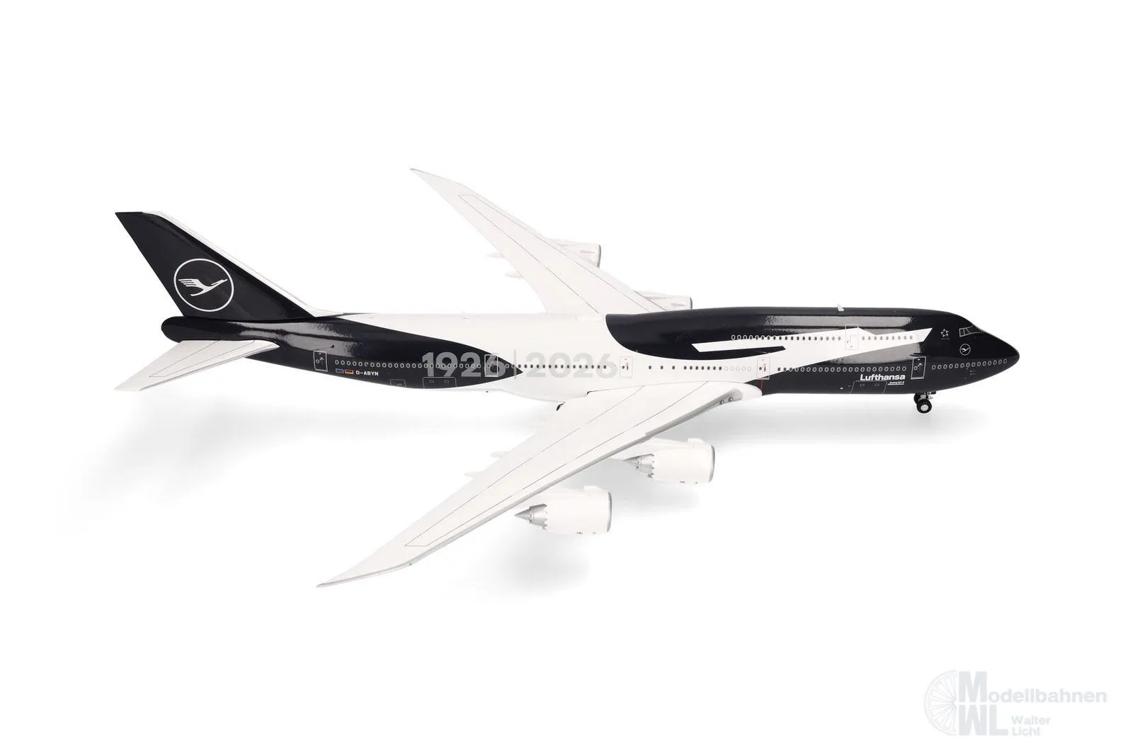 Herpa 574129 - Boeing 747-8 Lufthansa 100 Jahre 1:200