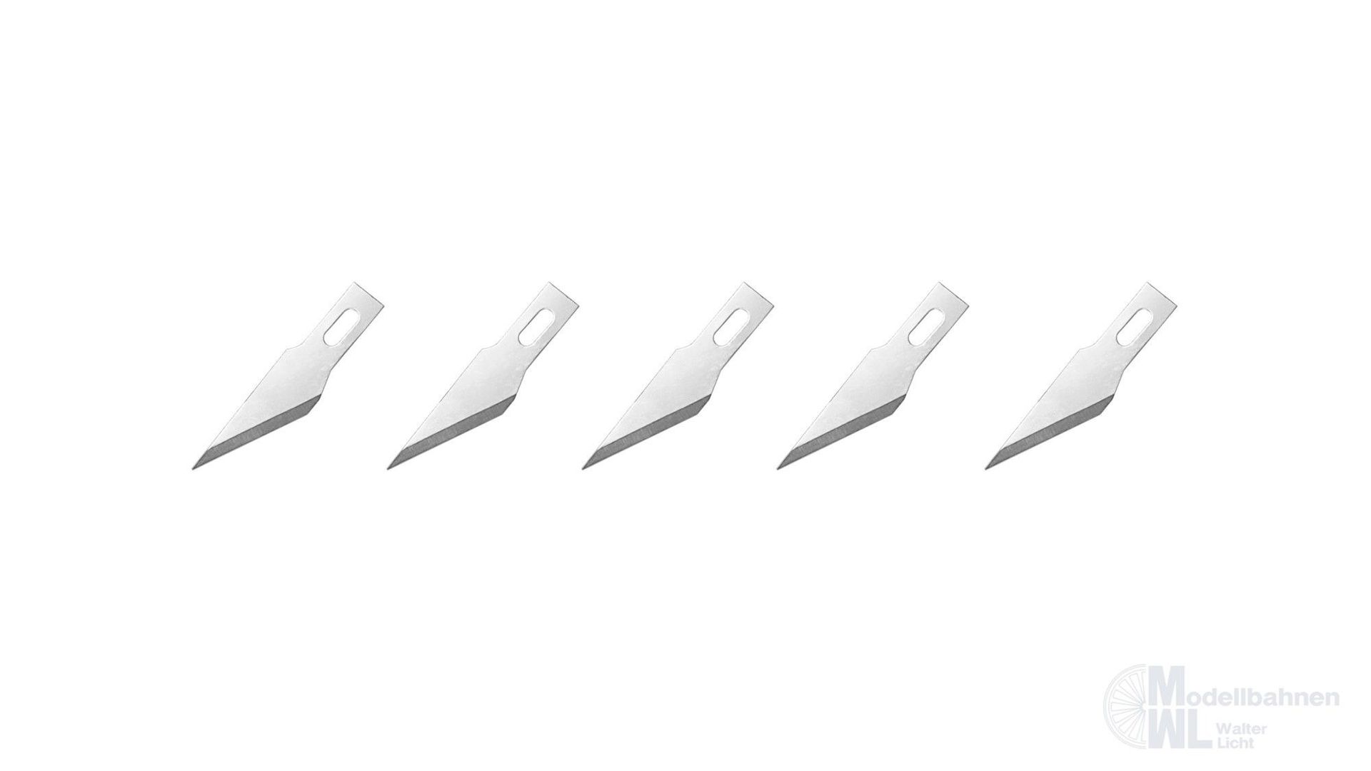 Noch 60061 - Ersatzklingen, 5 Stück G/1/0/H0/H0m/H0e/TT/N/Z