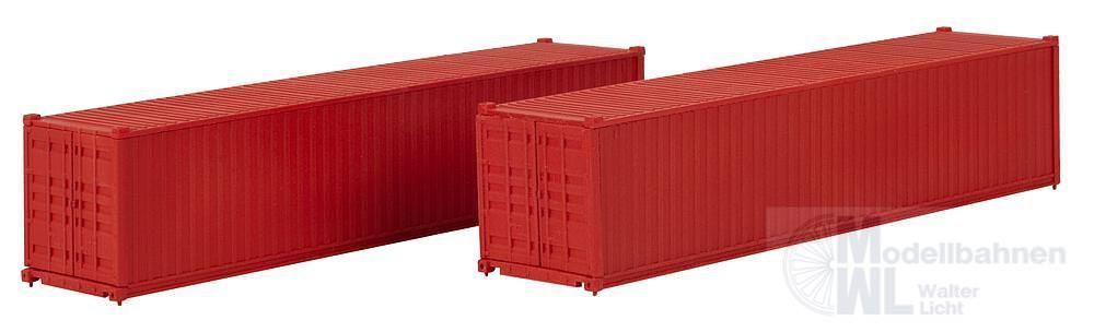 Faller 182154 - 40' Container rot 2er-Set H0 1:87