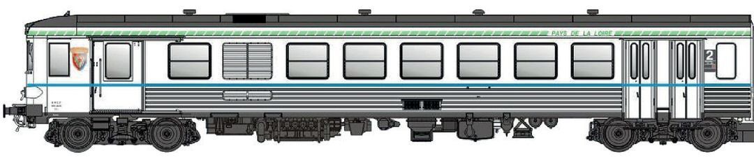 LS Models 10030S - Triebzug EAD X 4696 SNCF Ep.IV 2.tlg. H0/GL Sound