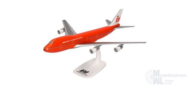 Herpa 614146 - Boeing 747-100 Braniff International 1:250 Herpa 614146 - Boeing 747-100 Braniff International 1:250