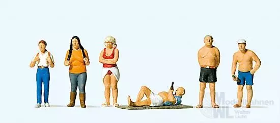 Preiser 10668 - In den Ferien H0 1:87