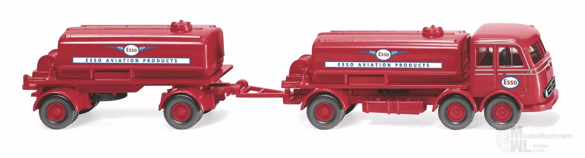 Wiking 042904 - Tankwagenhängerzug Mercedes-Benz LP 333 H0 1:87