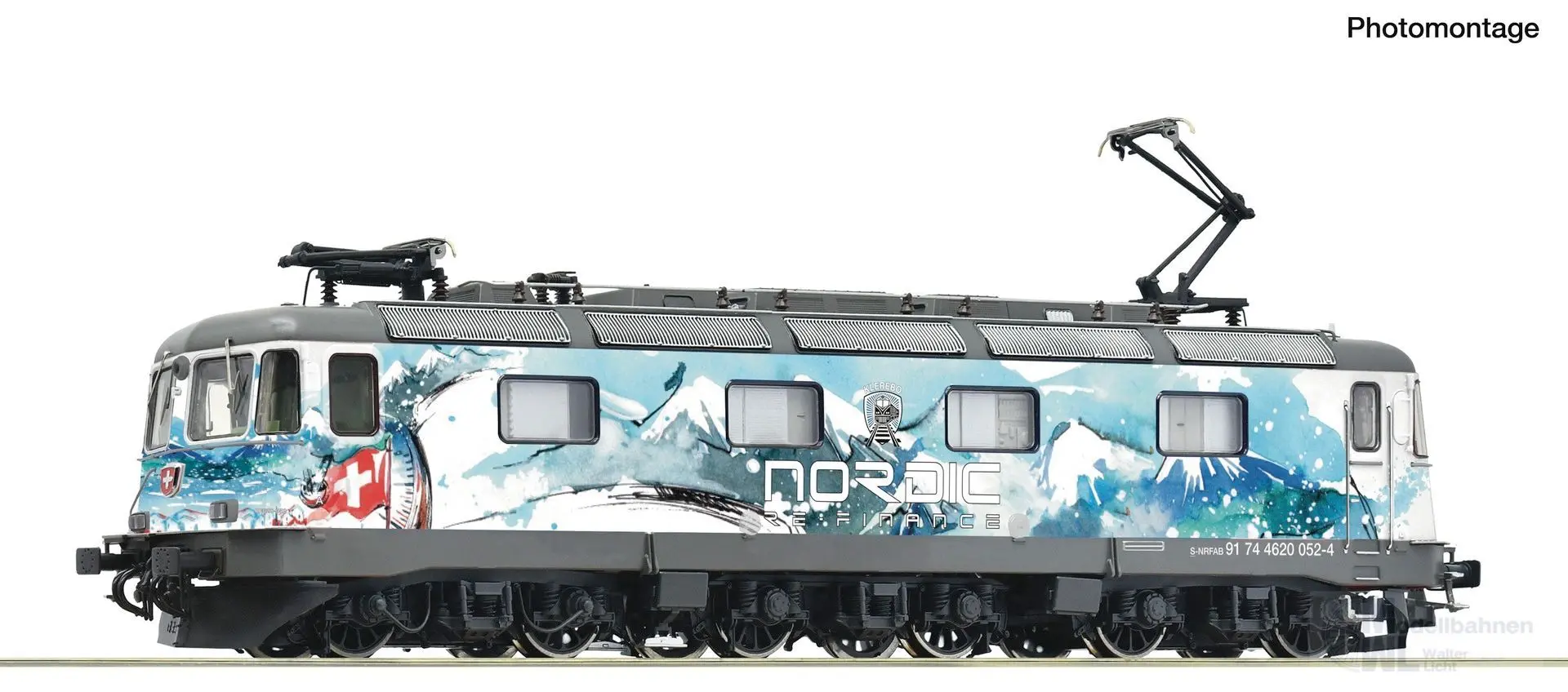 Roco 7510211 - E-Lok BR 4620 052-4 NRFAB Ep.VI H0/GL Sound