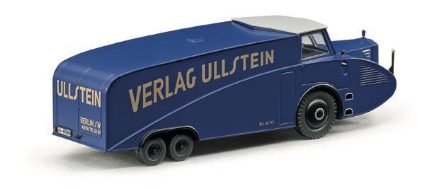 Liliput 937491 - LKW Rumpler RuV 31 dunkelblau Kühlergrill blau Dach grau H0 1:87