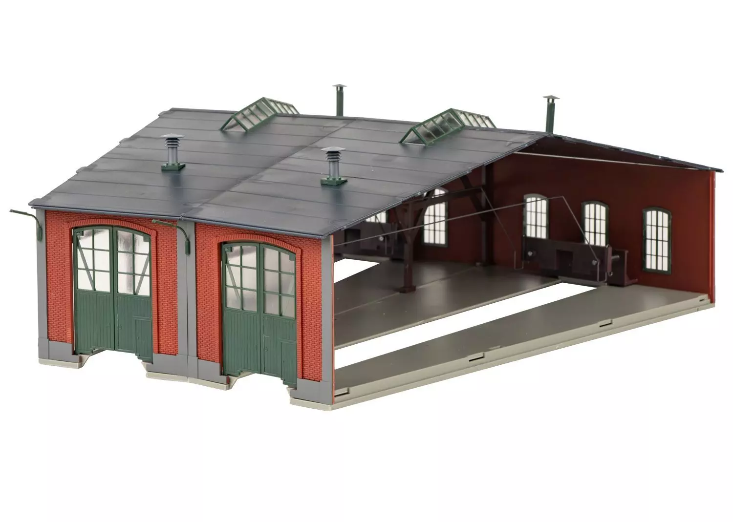Märklin 72889 - Eränzungsbausatz Lokschuppen 12° Teilung H0 1:87