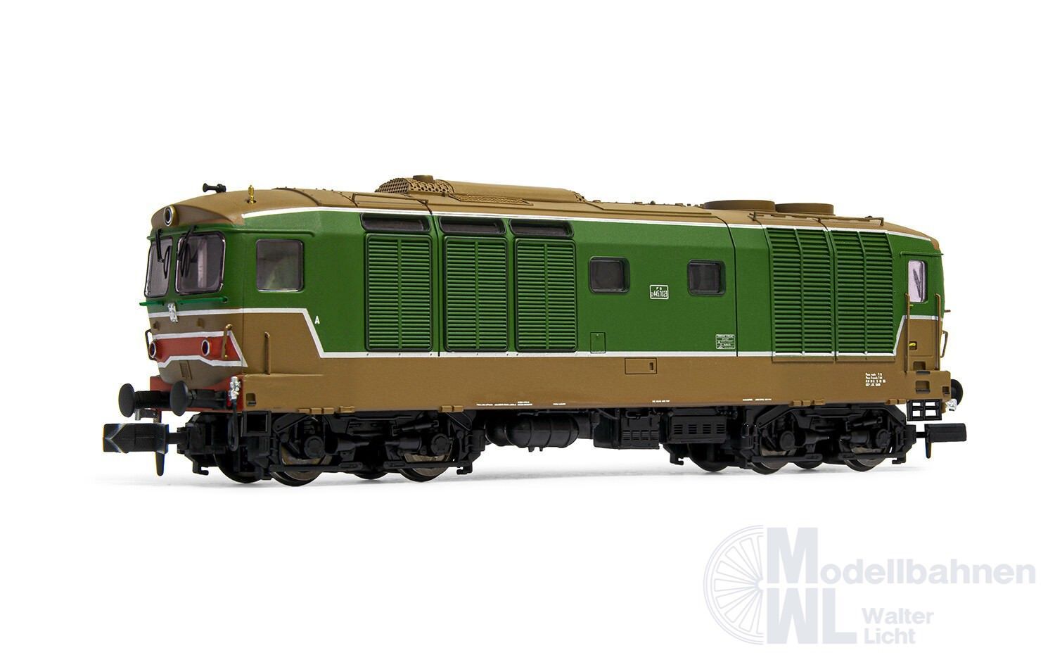 Arnold 2573S - Diesellok D 445 FS Ep.IV/V 1.Bauserie grün/braun N 1:160 Sound