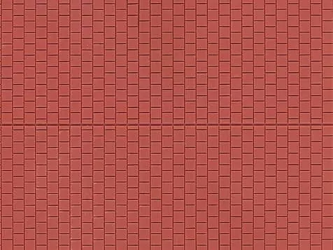 Auhagen 52424 - 1 Fußsteigplatte rotbraun lose H0 1:87 / TT 1:120